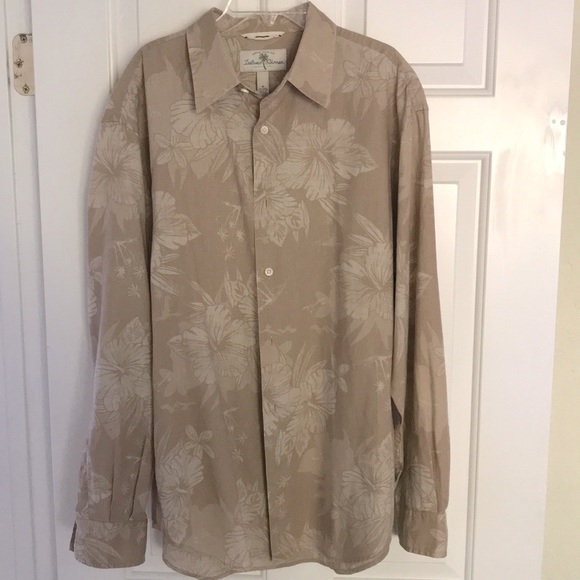 Island Shores vintage linen cotton Hawaiian shirt - Picture 1 of 3